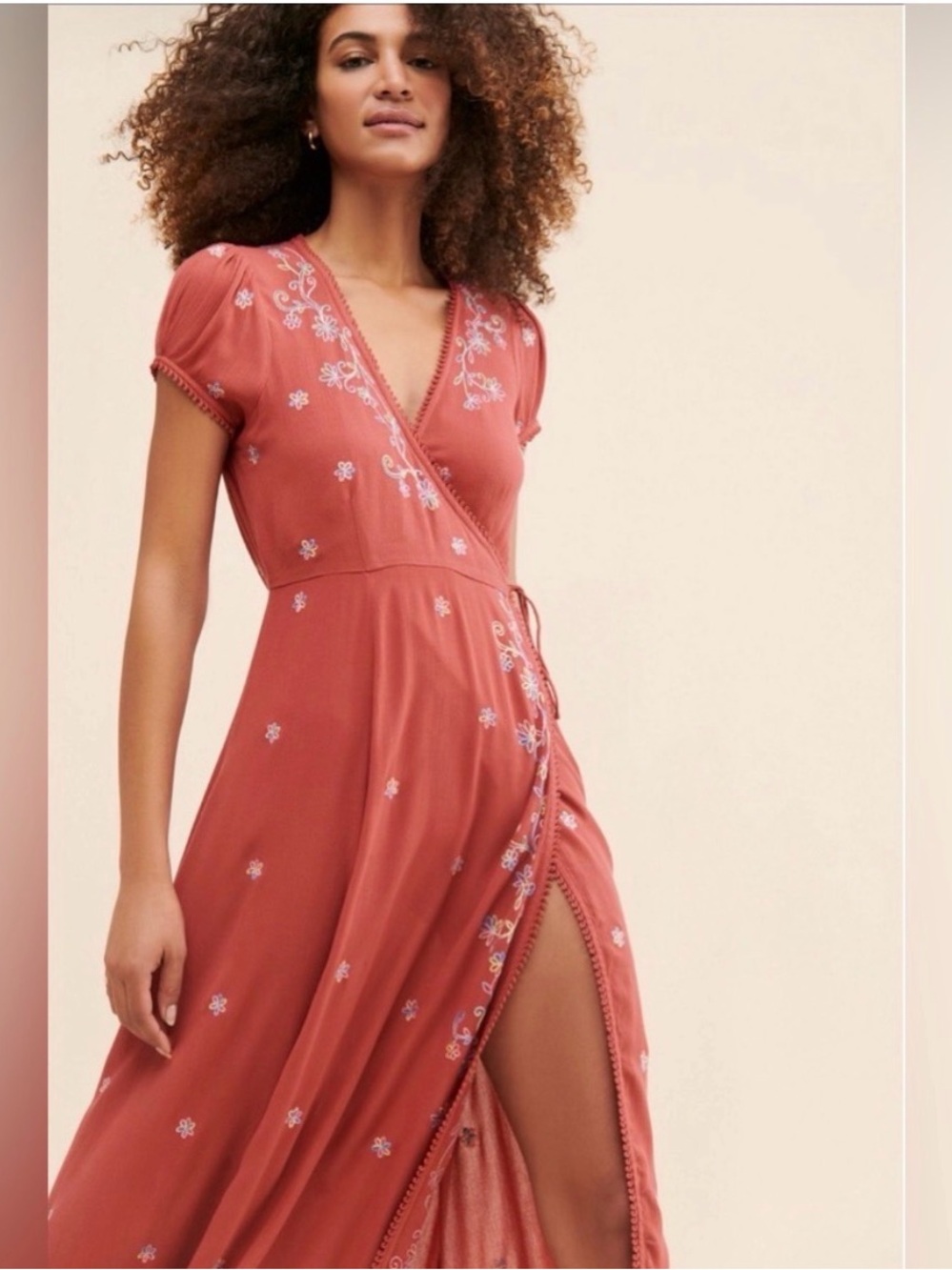 Free People Mia Wrap Dress